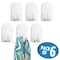 Interdesign iDesign 1.5 in. L White ABS Mini Hook 6 pk 14101 - alternate 2